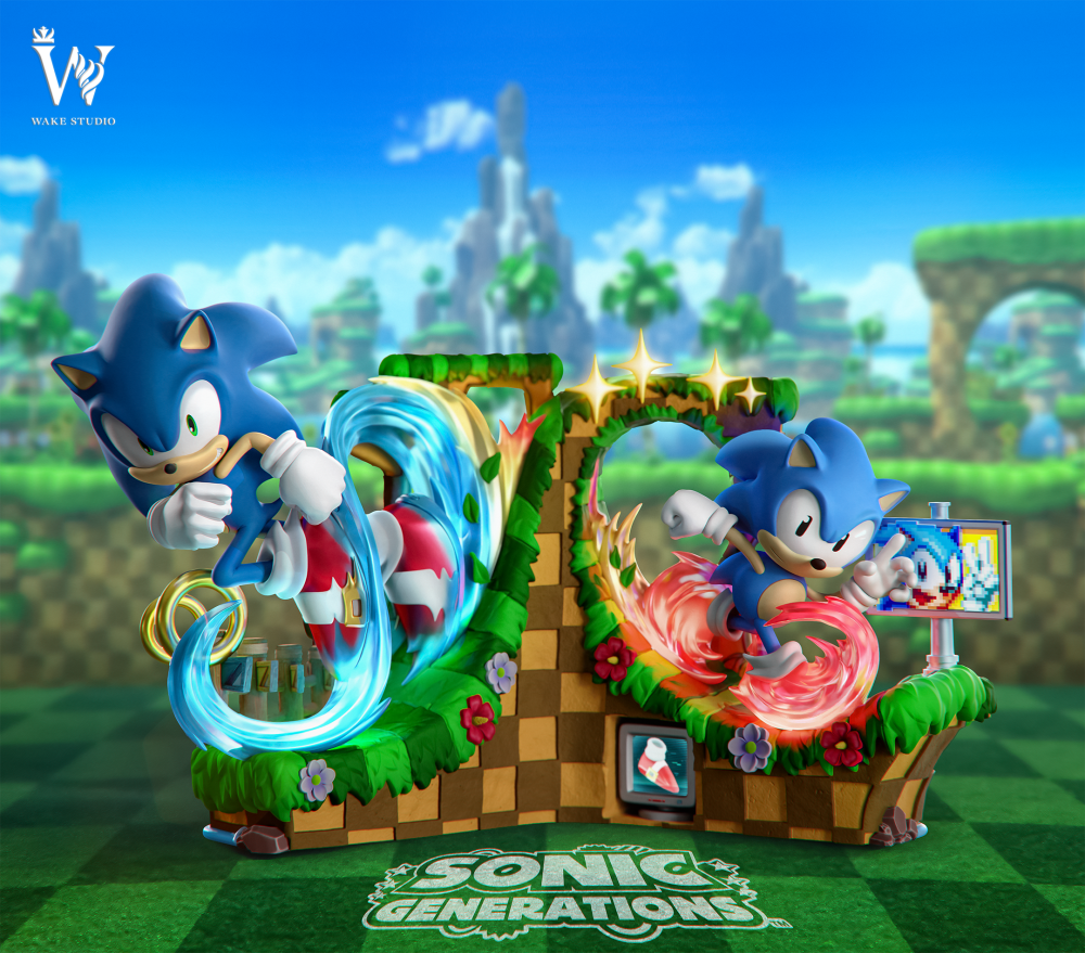 [Preorder] Wake Studio - Sonic The Hedgehog - Sonic Resin Statue