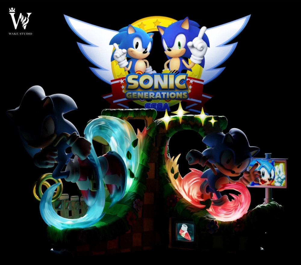 [Preorder] Wake Studio - Sonic The Hedgehog - Sonic Resin Statue