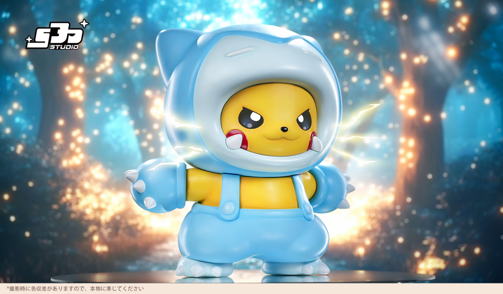 SJD Studio - Pikachu Cos Snorlax - Pokemon Resin Statue