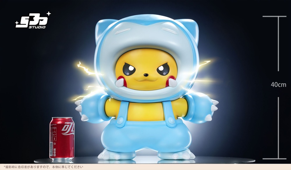 SJD Studio - Pikachu Cos Snorlax - Pokemon Resin Statue