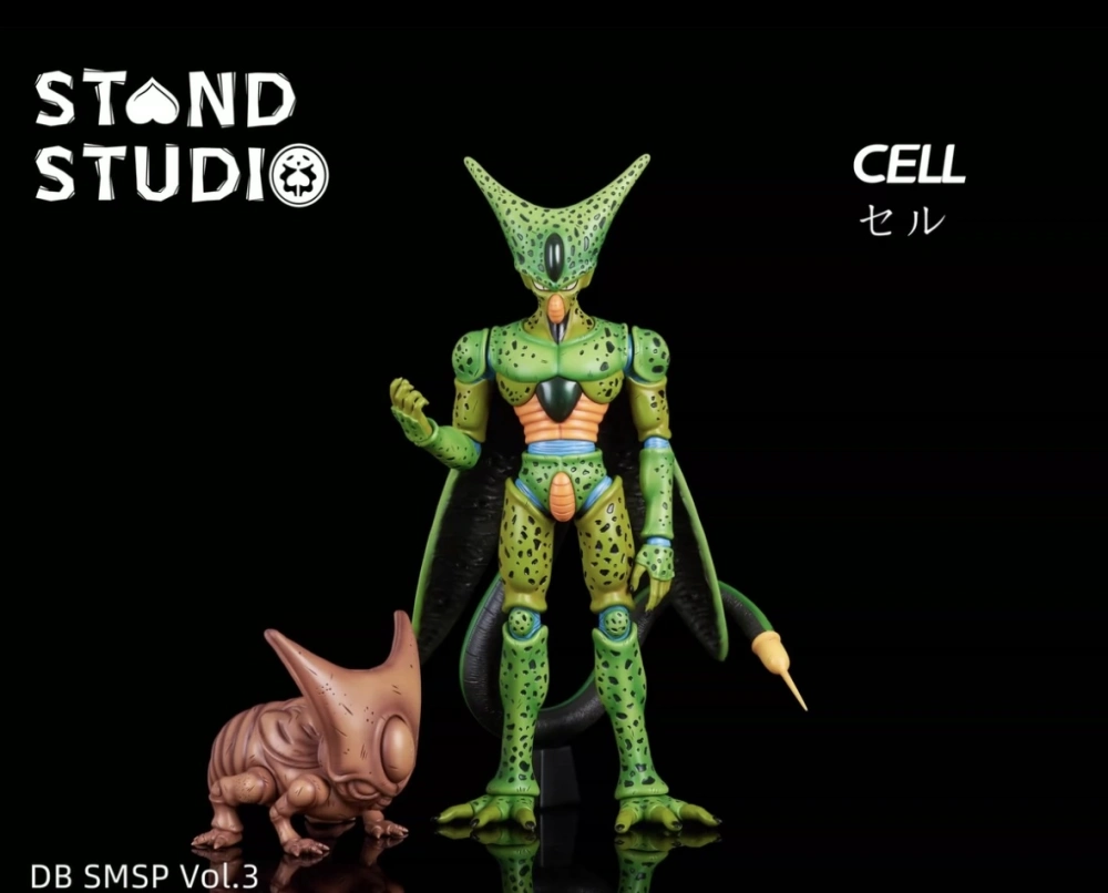 Stand Studio - Cell First Form - Dragon Ball Resin Statue