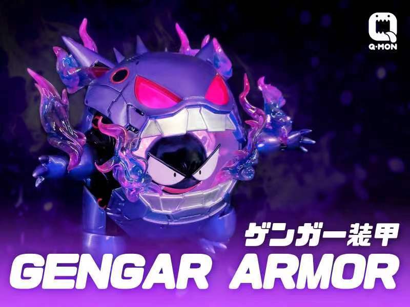 Q-Mon Studio - Gengar Robot - Pokemon Resin Statue