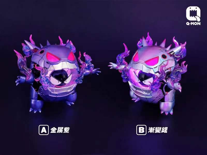 Q-Mon Studio - Gengar Robot - Pokemon Resin Statue
