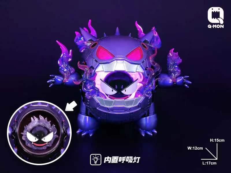 Q-Mon Studio - Gengar Robot - Pokemon Resin Statue