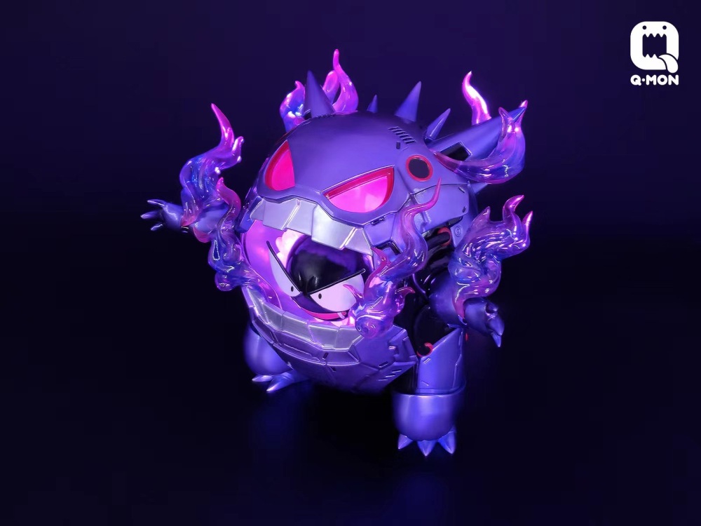 Q-Mon Studio - Gengar Robot - Pokemon Resin Statue
