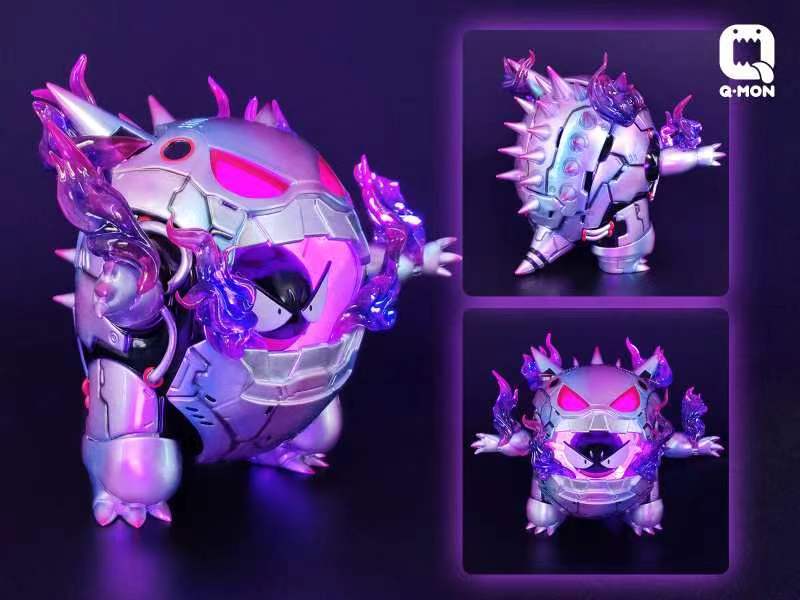 Q-Mon Studio - Gengar Robot - Pokemon Resin Statue