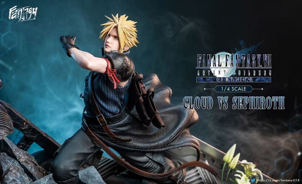 [Preorder] Fantasy Studio - Cloud Vs Sephiroth - Final Fantasy Resin Statue