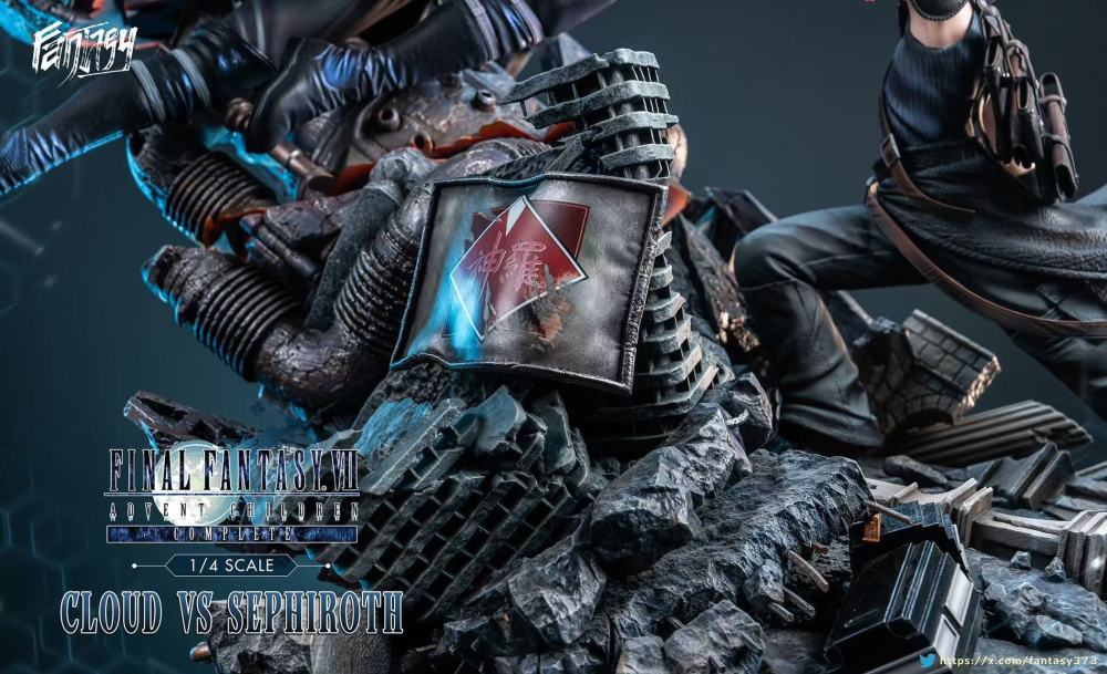 [Preorder] Fantasy Studio - Cloud Vs Sephiroth - Final Fantasy Resin Statue