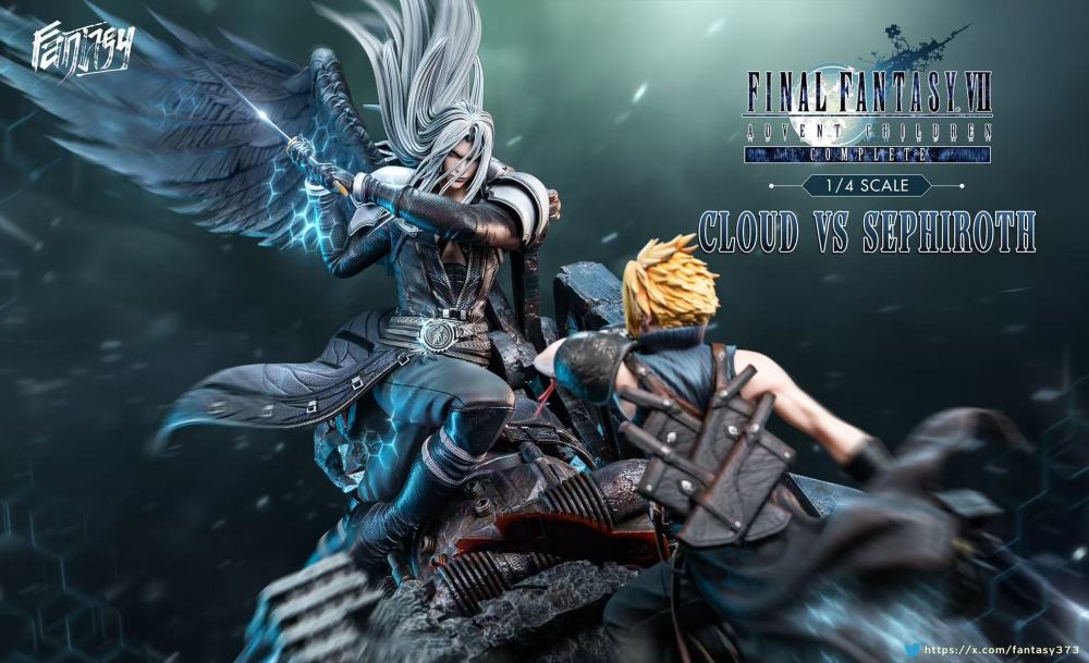 [Preorder] Fantasy Studio - Cloud Vs Sephiroth - Final Fantasy Resin Statue