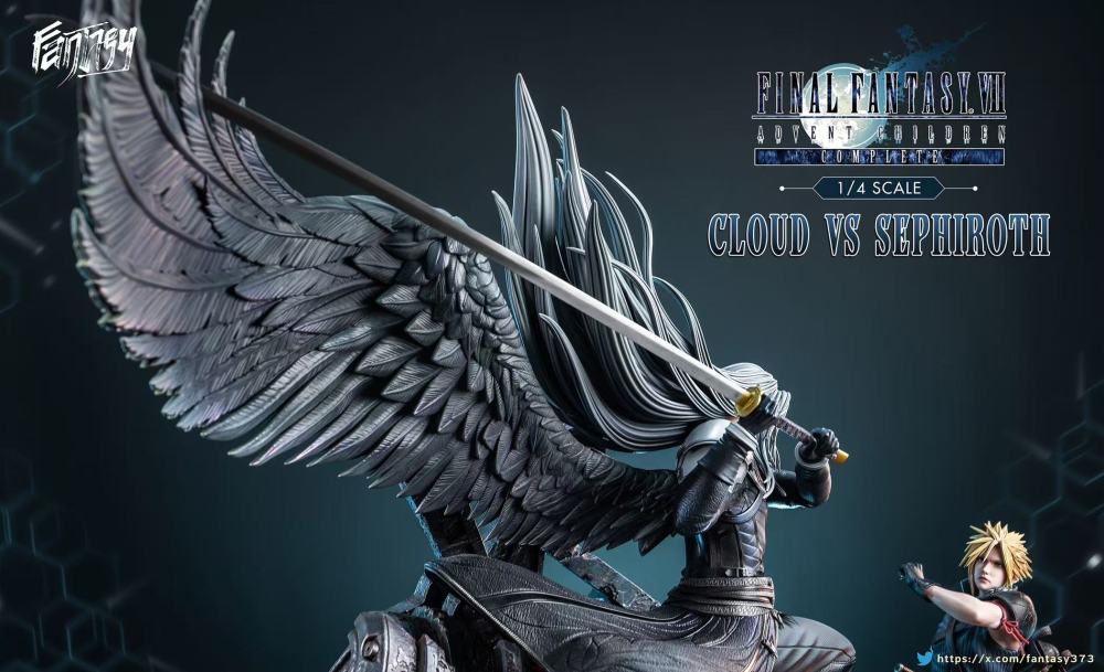 [Preorder] Fantasy Studio - Cloud Vs Sephiroth - Final Fantasy Resin Statue