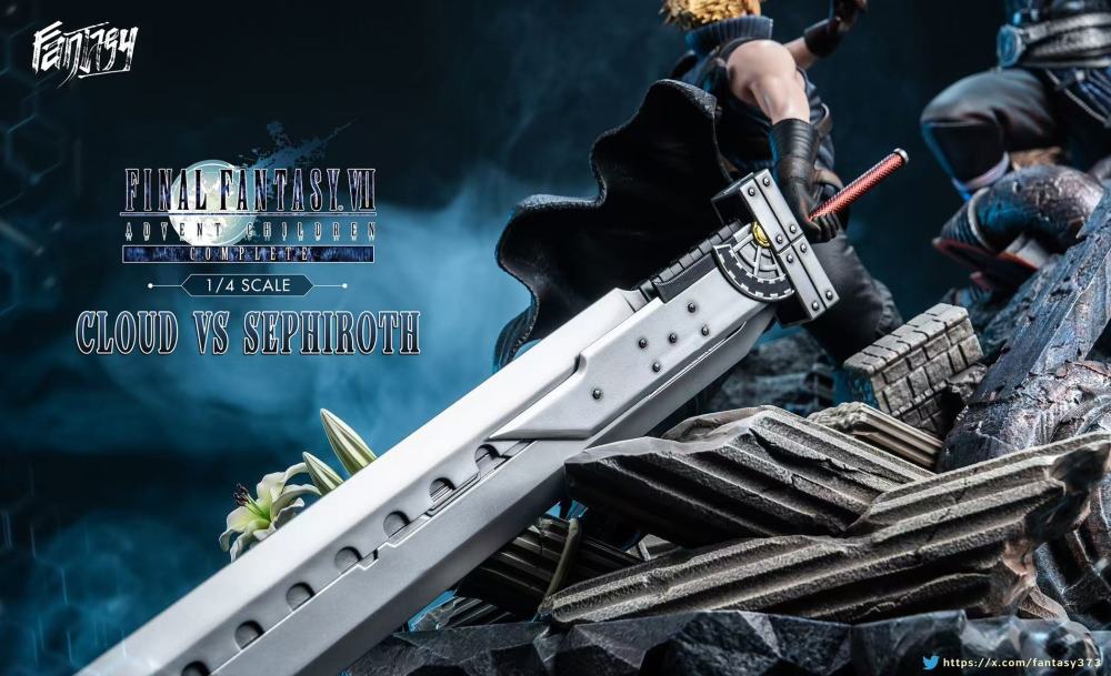 [Preorder] Fantasy Studio - Cloud Vs Sephiroth - Final Fantasy Resin Statue