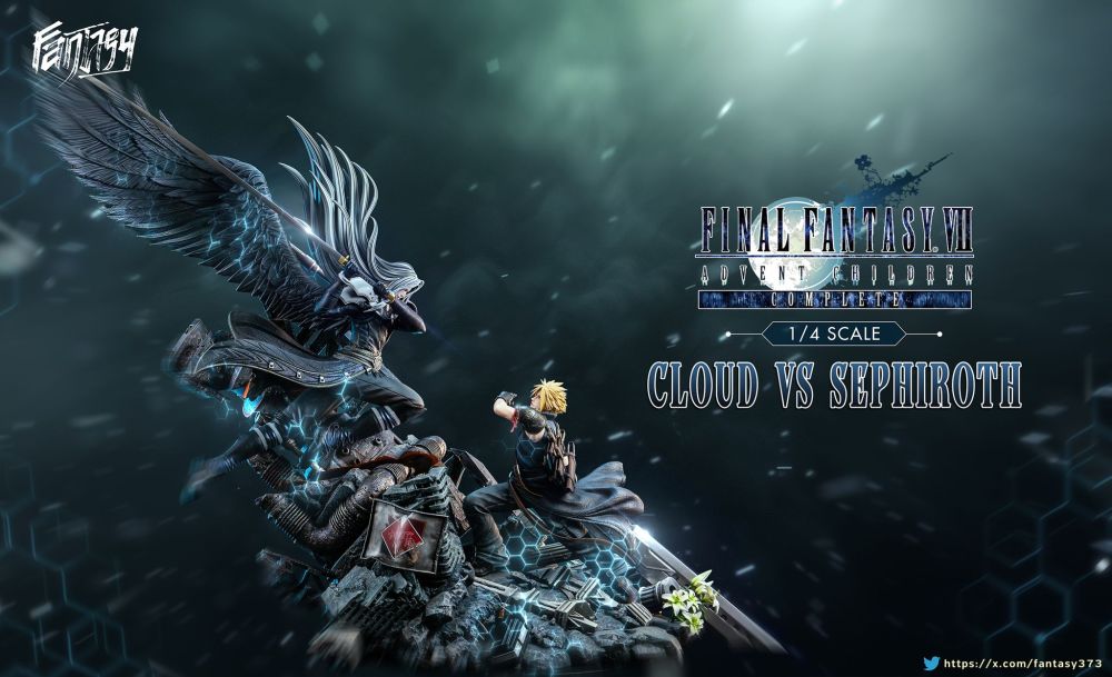 [Preorder] Fantasy Studio - Cloud Vs Sephiroth - Final Fantasy Resin Statue