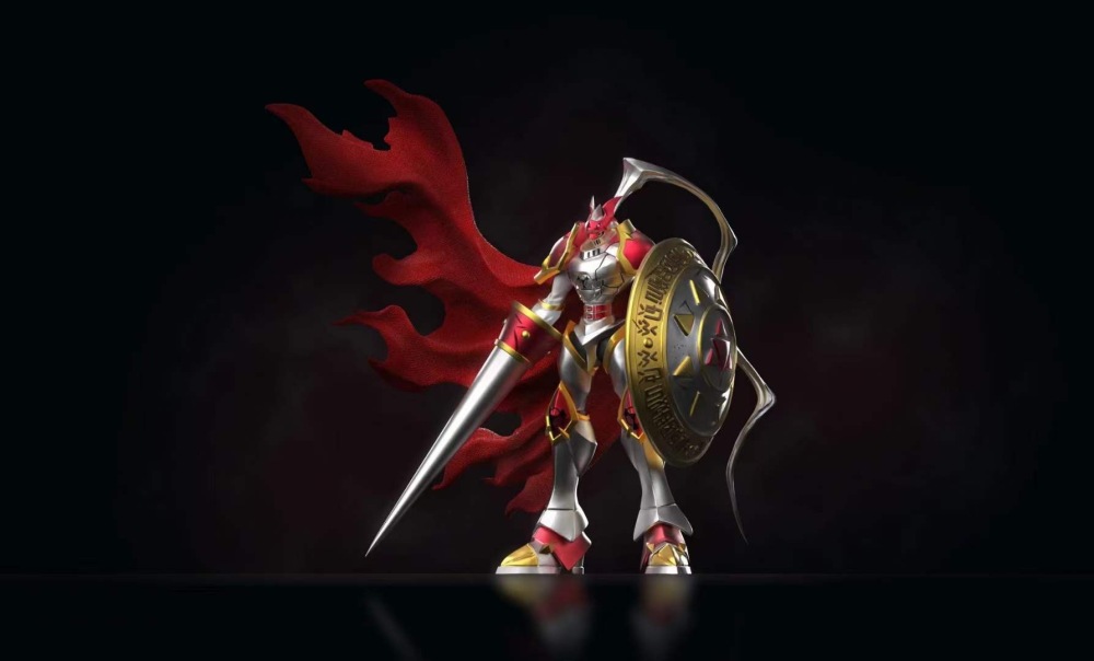 OG Studio - Dukemon - Digimon Resin Statue