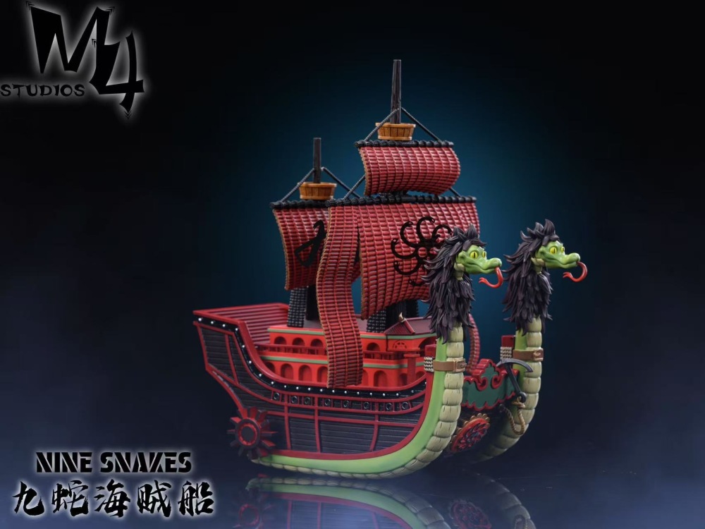[Preorder] M4 Studio - Nine Snakes Ship - One Piece Resin Statue