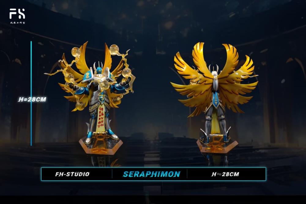 FH Studio - Seraphimon - Digimon Resin Statue