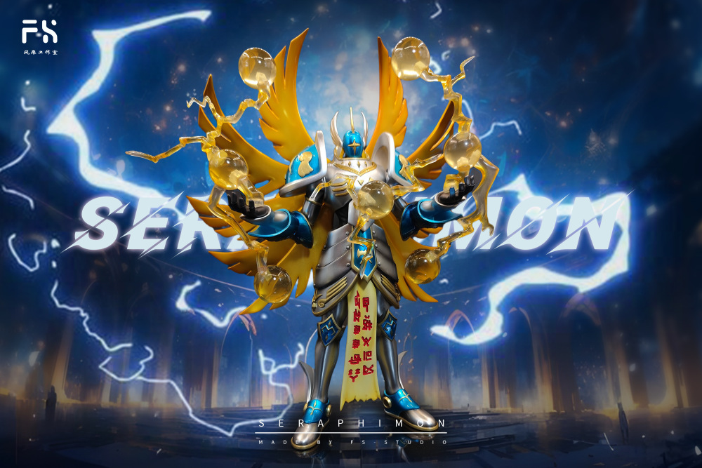 FH Studio - Seraphimon - Digimon Resin Statue