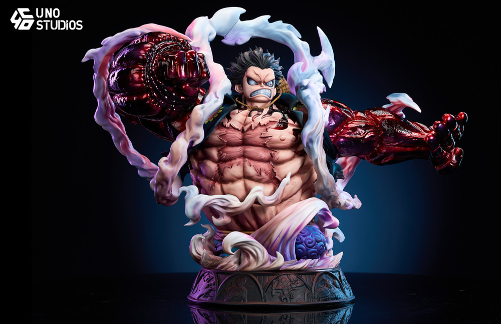 Uno Studio - Gear 4 Luffy Bust - One Piece Resin Statue