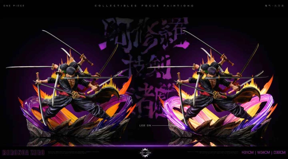 Reset Studio - Ashura Zoro - One Piece Resin Statue