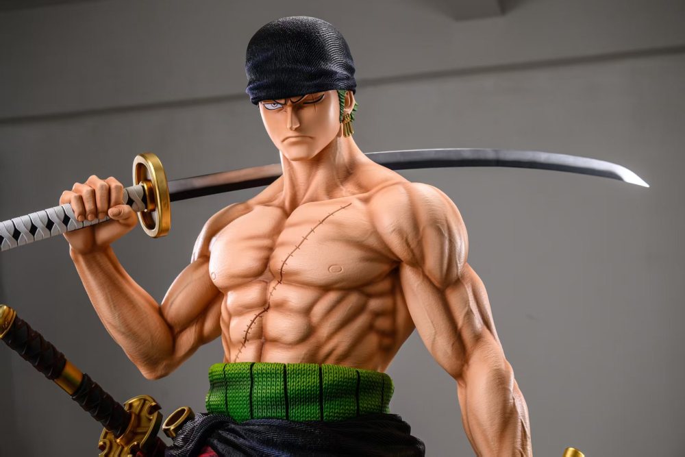 [Preorder] LX Studio - Roronoa Zoro Life Size - One Piece Resin Statue