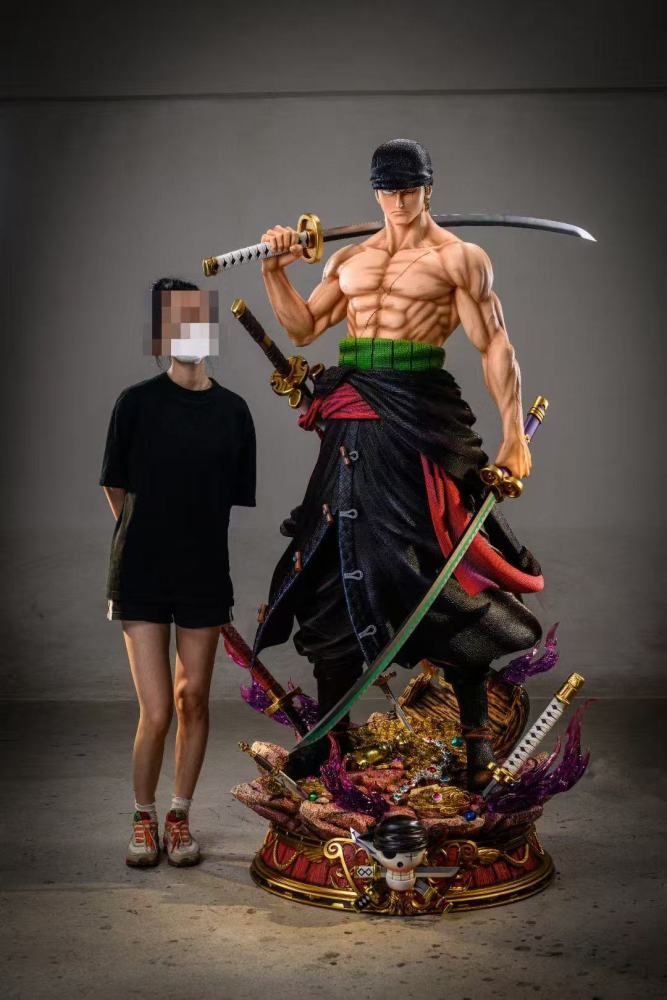 [Preorder] LX Studio - Roronoa Zoro Life Size - One Piece Resin Statue