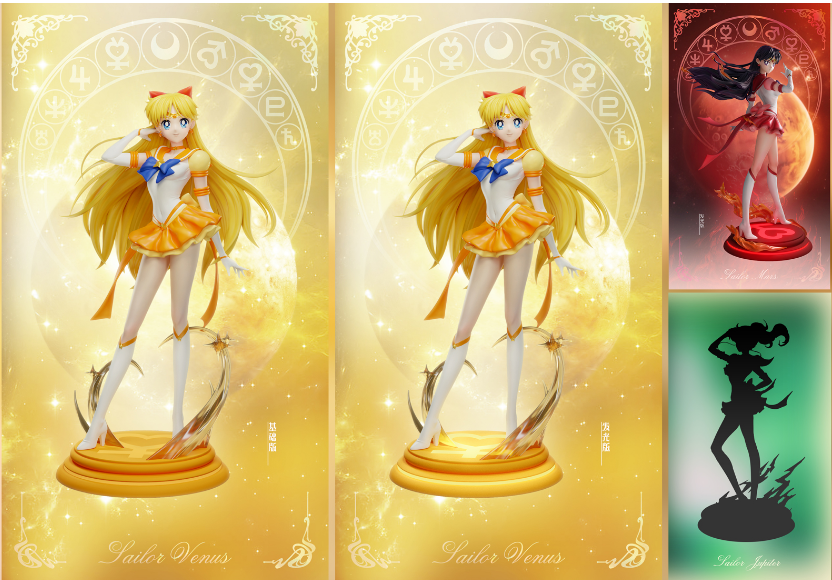 How Cute Studio - Sailor Venus - Sailor Moon Resin Statue
