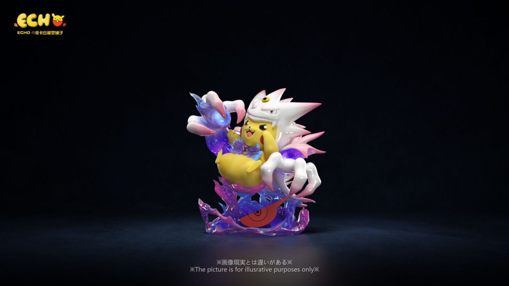 Echo Studio - Pikachu Cosplay Mega Gengar - Pokemon Resin Statue
