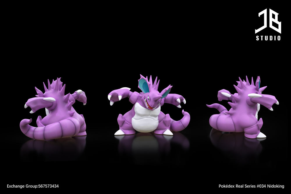 JB Studio - Nidoking - Pokemon Scale World