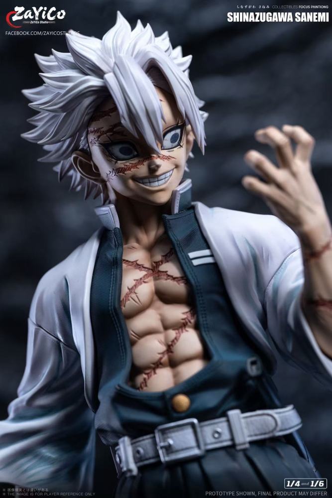 [Preorder] ZaYiCo Studio - Shinazugawa Sanemi - Kimetsu No Yaiba Resin Statue