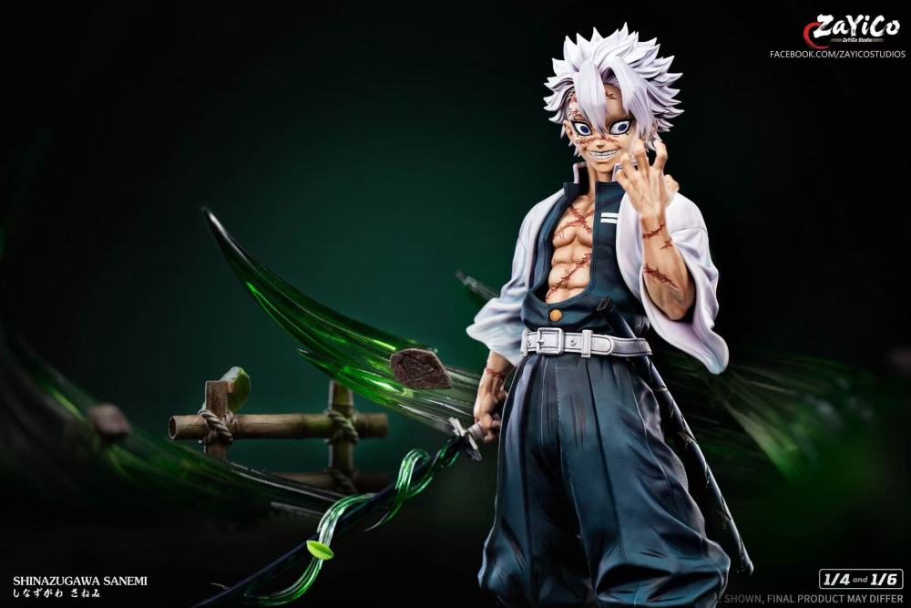 [Preorder] ZaYiCo Studio - Shinazugawa Sanemi - Kimetsu No Yaiba Resin Statue