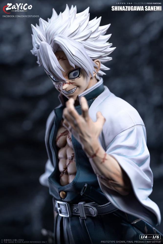 [Preorder] ZaYiCo Studio - Shinazugawa Sanemi - Kimetsu No Yaiba Resin Statue