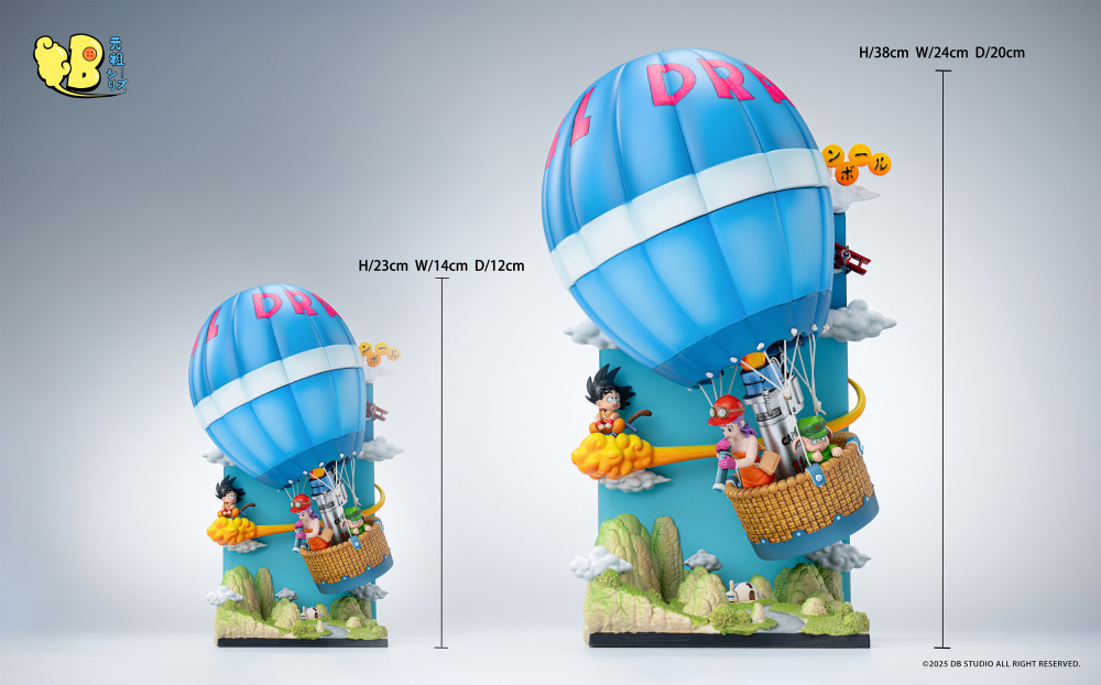 [Preorder] DB Studio - Hot Air Balloon Friends Group - Dragon Ball Resin Statue