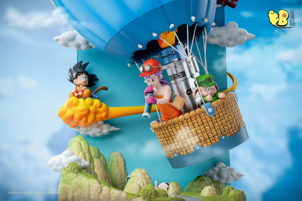 [Preorder] DB Studio - Hot Air Balloon Friends Group - Dragon Ball Resin Statue