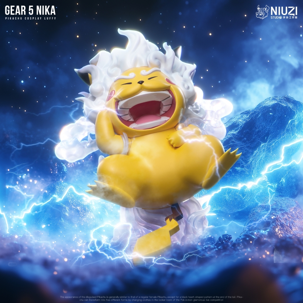 Niuzi Studio - Nika Pikachu - Pokemon Resin Statue
