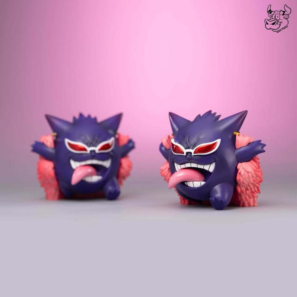 Niuzi Studio - Gengar Cosplay Doflamingo - Pokemon Resin Statue