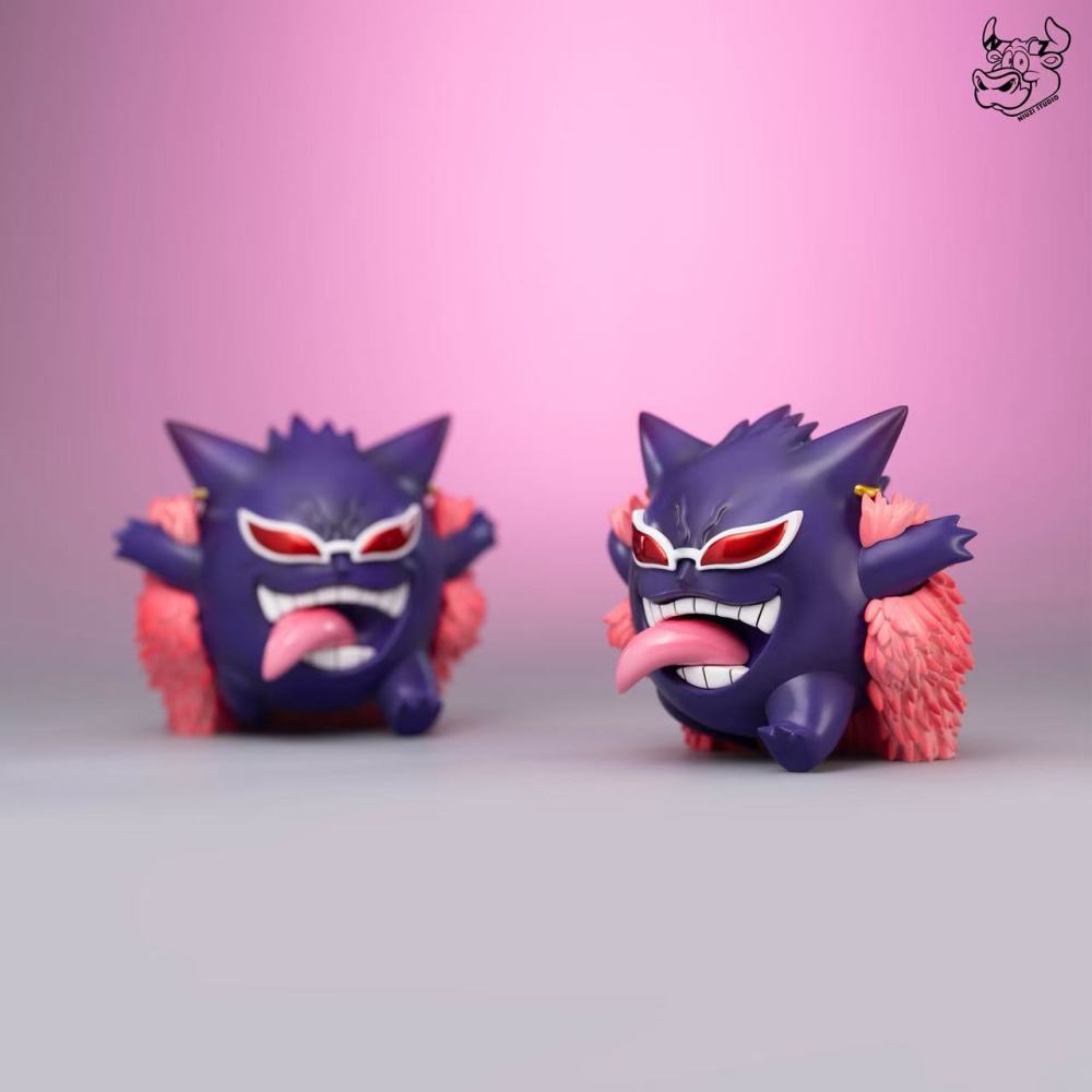 Niuzi Studio - Gengar Cosplay Doflamingo - Pokemon Resin Statue