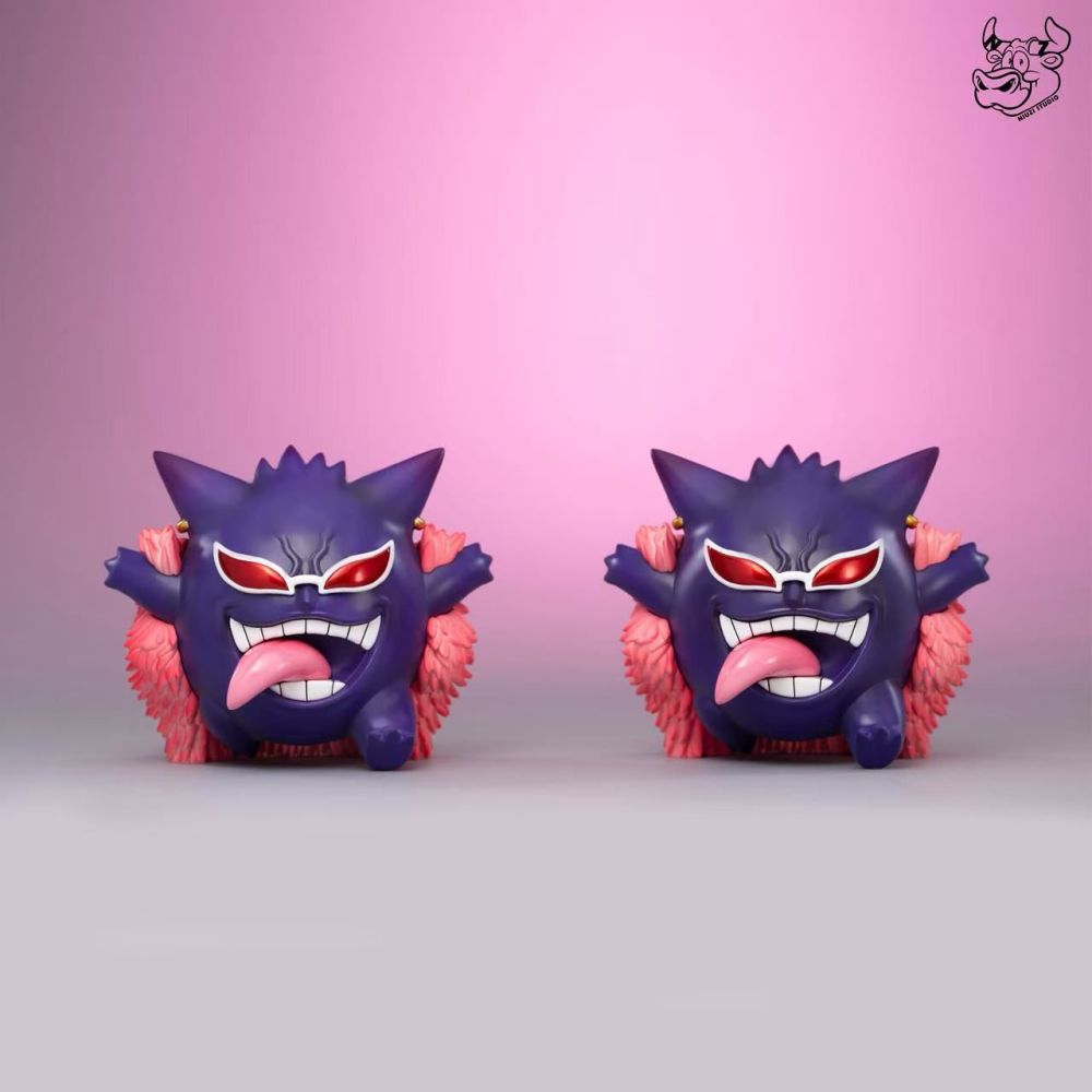 Niuzi Studio - Gengar Cosplay Doflamingo - Pokemon Resin Statue