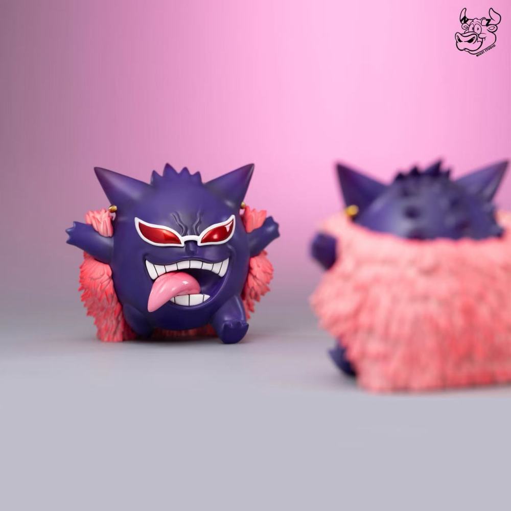 Niuzi Studio - Gengar Cosplay Doflamingo - Pokemon Resin Statue