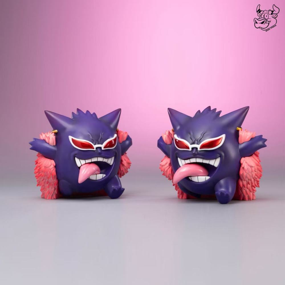 Niuzi Studio - Gengar Cosplay Doflamingo - Pokemon Resin Statue