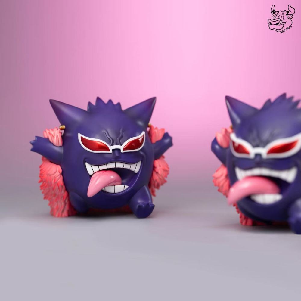 Niuzi Studio - Gengar Cosplay Doflamingo - Pokemon Resin Statue