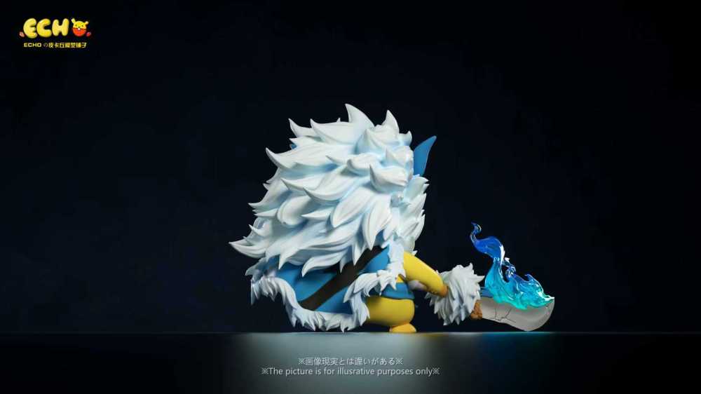 Echo Studio - Pikachu Cosplay Arcanine - Pokemon Resin Statue