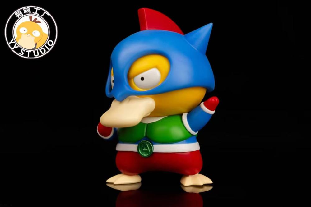 YY Studio - Pikachu x Psyduck Cosplay Action Mask - Pokemon Resin Statue