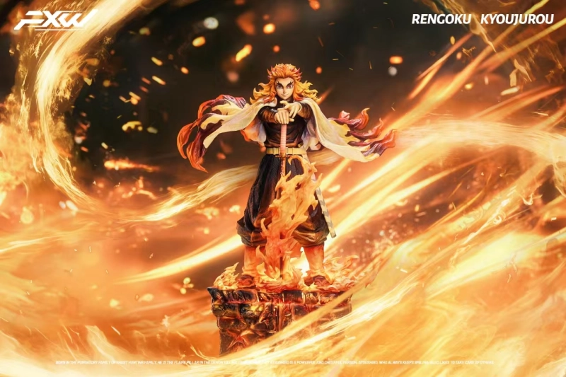 FXW Studio - Rengoku Kyoujurou - Kimetsu No Yaiba Resin Statue