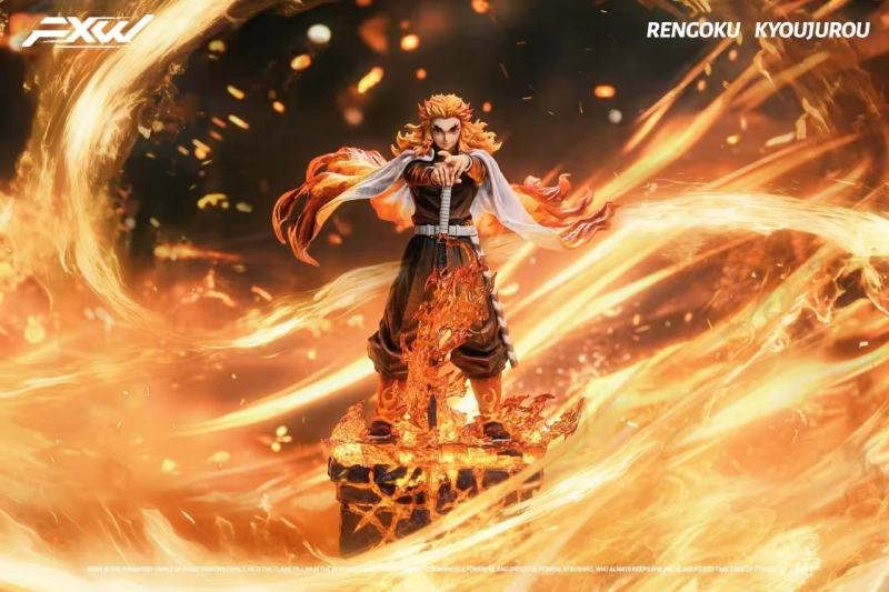 FXW Studio - Rengoku Kyoujurou - Kimetsu No Yaiba Resin Statue