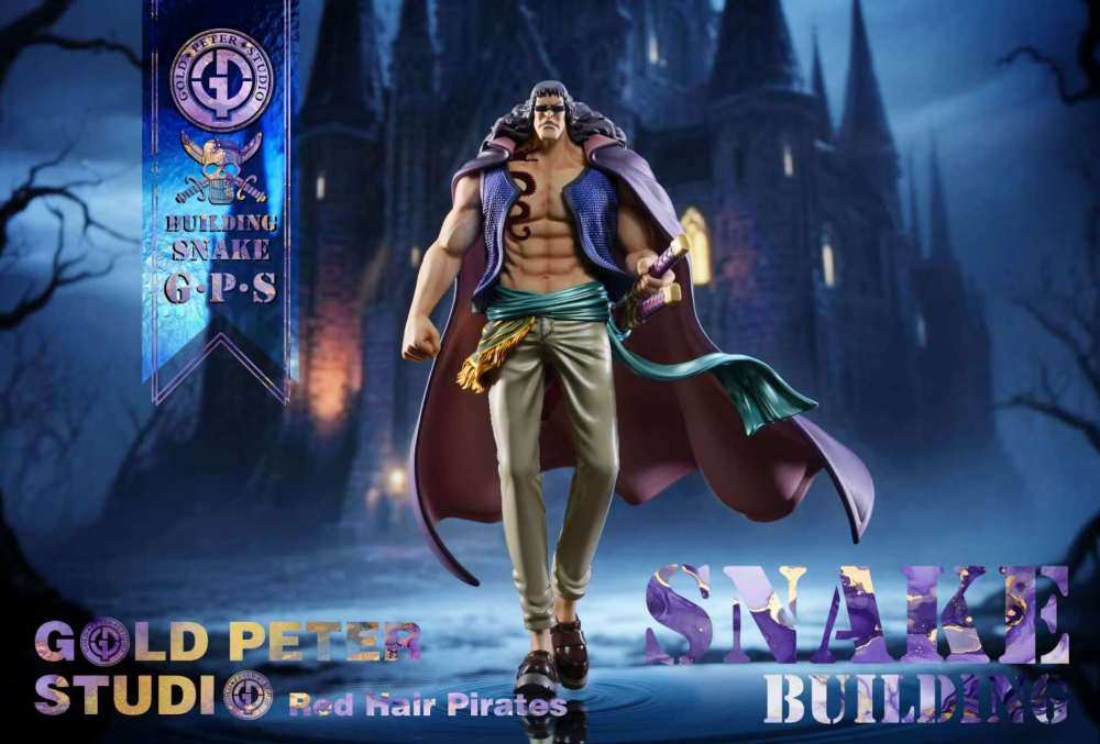 GP Studio - Red Hair Pirates Building Snake - One Piece Resin Statue