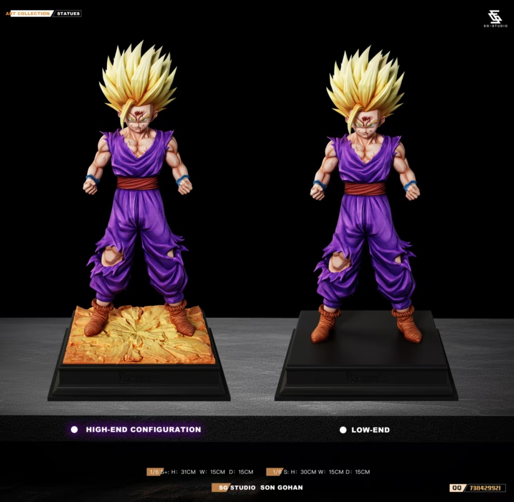 [Preorder] SG Studio - SSJ2 Gohan - Dragon Ball Resin Statue