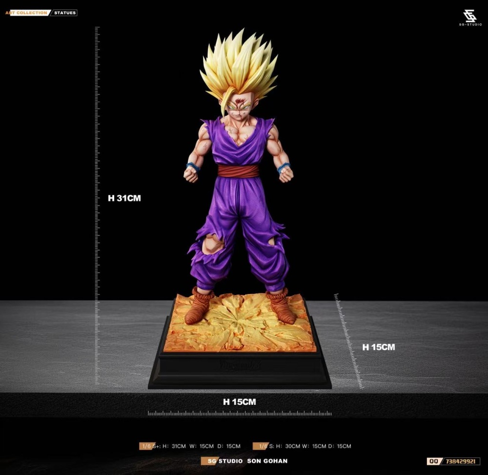 [Preorder] SG Studio - SSJ2 Gohan - Dragon Ball Resin Statue