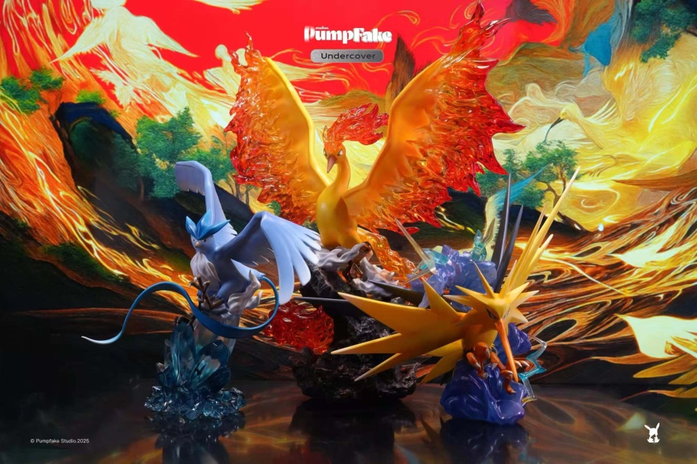 Pumpfake Studio - Moltres - Pokemon Resin Statue