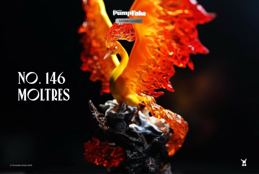 Pumpfake Studio - Moltres - Pokemon Resin Statue