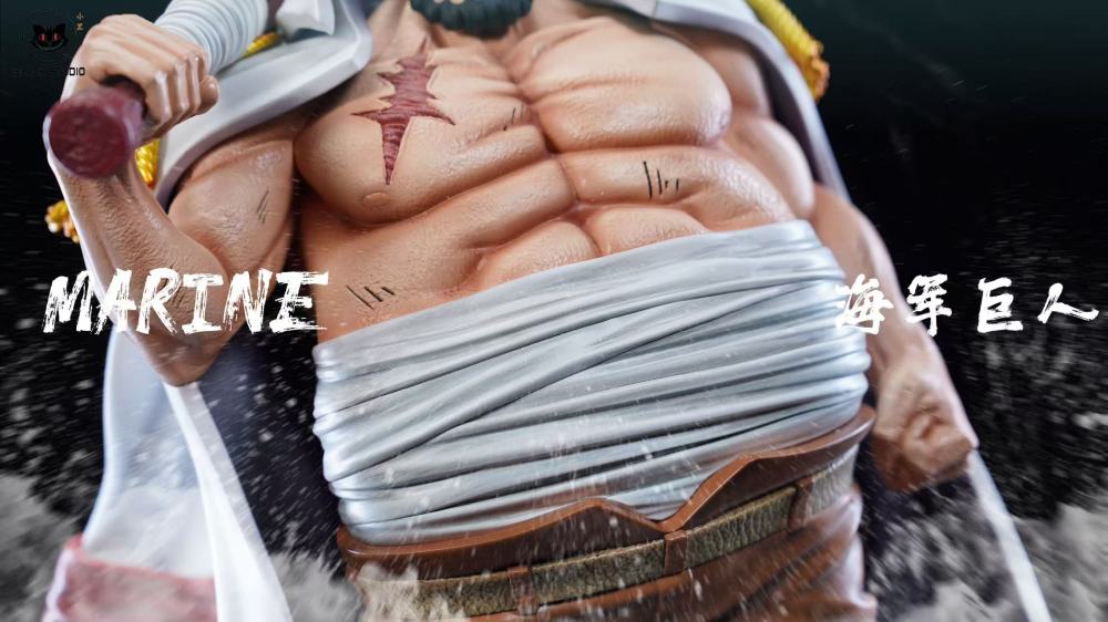 [Preorder] Black Studio - Giant Marine - One Piece Resin Statue