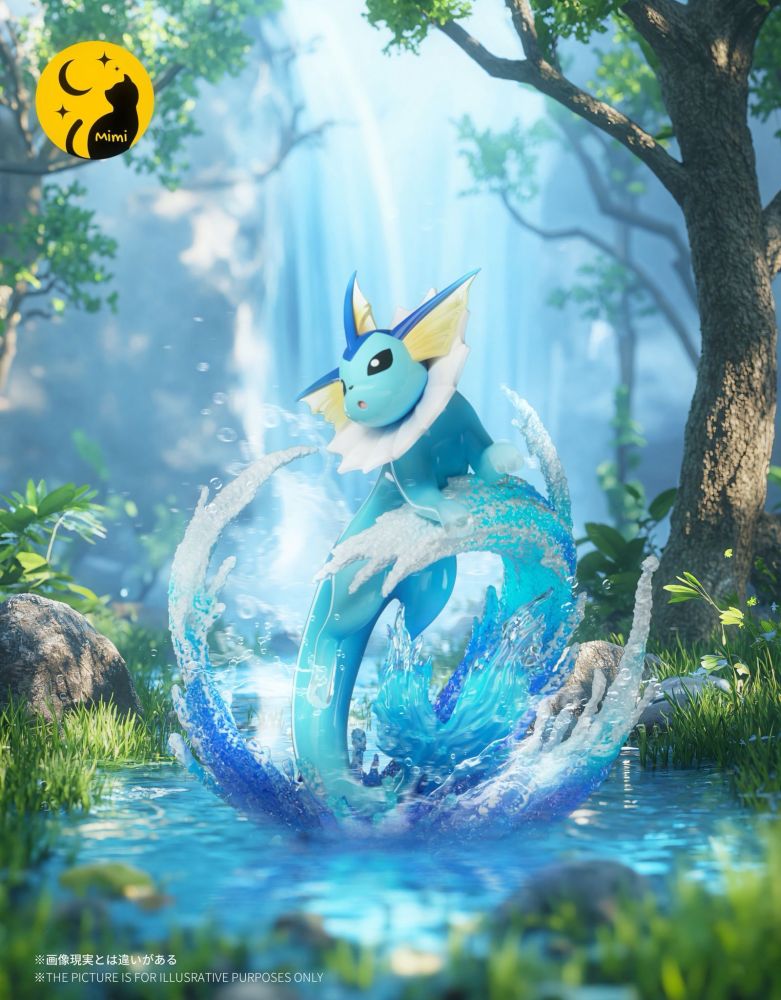 Mimi Studio - Vaporeon - Pokemon Resin Statue